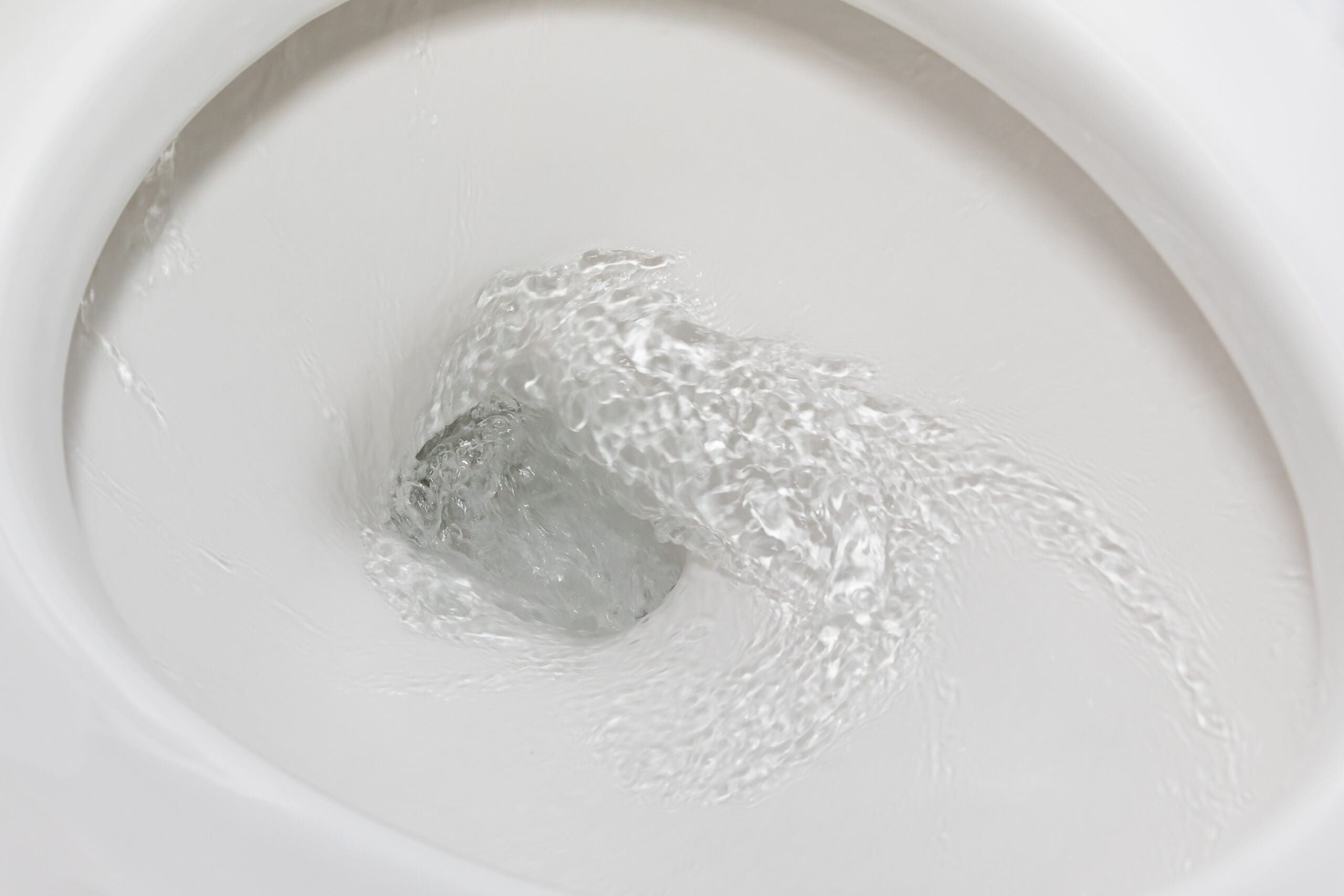 Water in Toilet Bowl